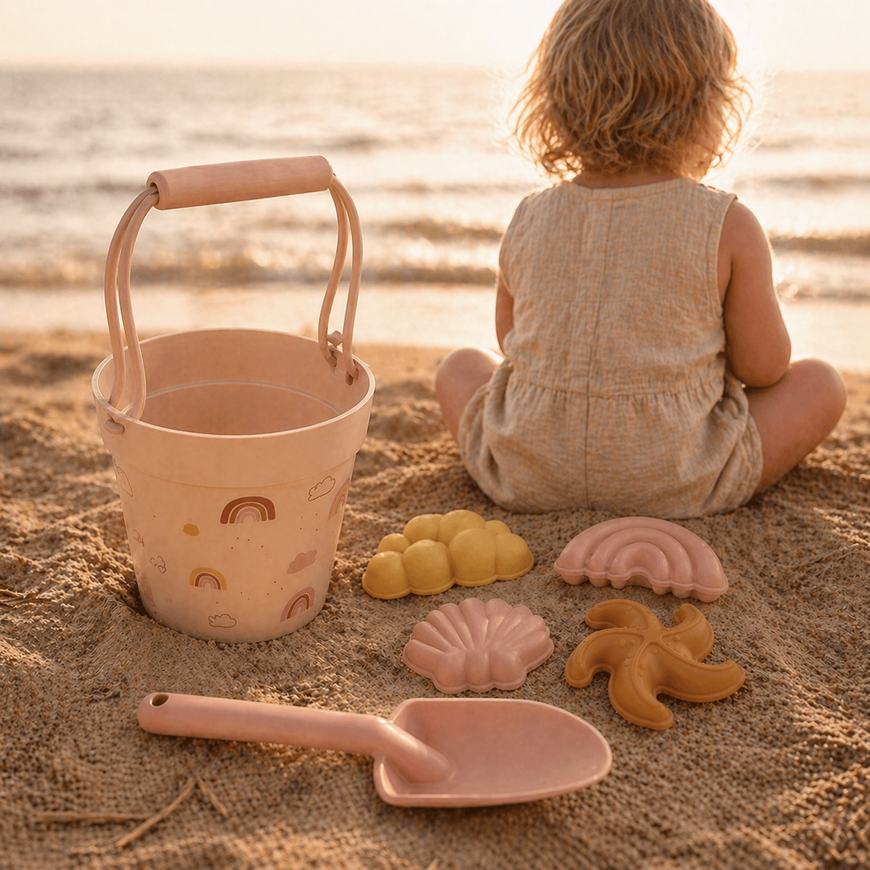 Set de plage en silicone - pour les petites mains