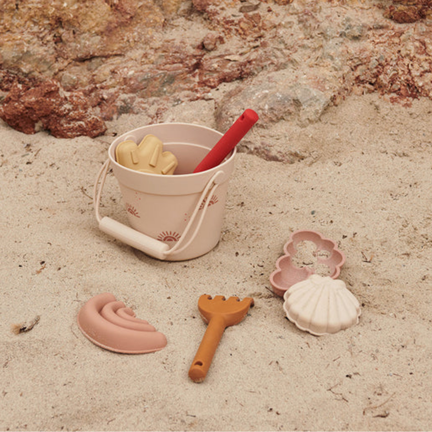 Set de plage en silicone - pour les petites mains